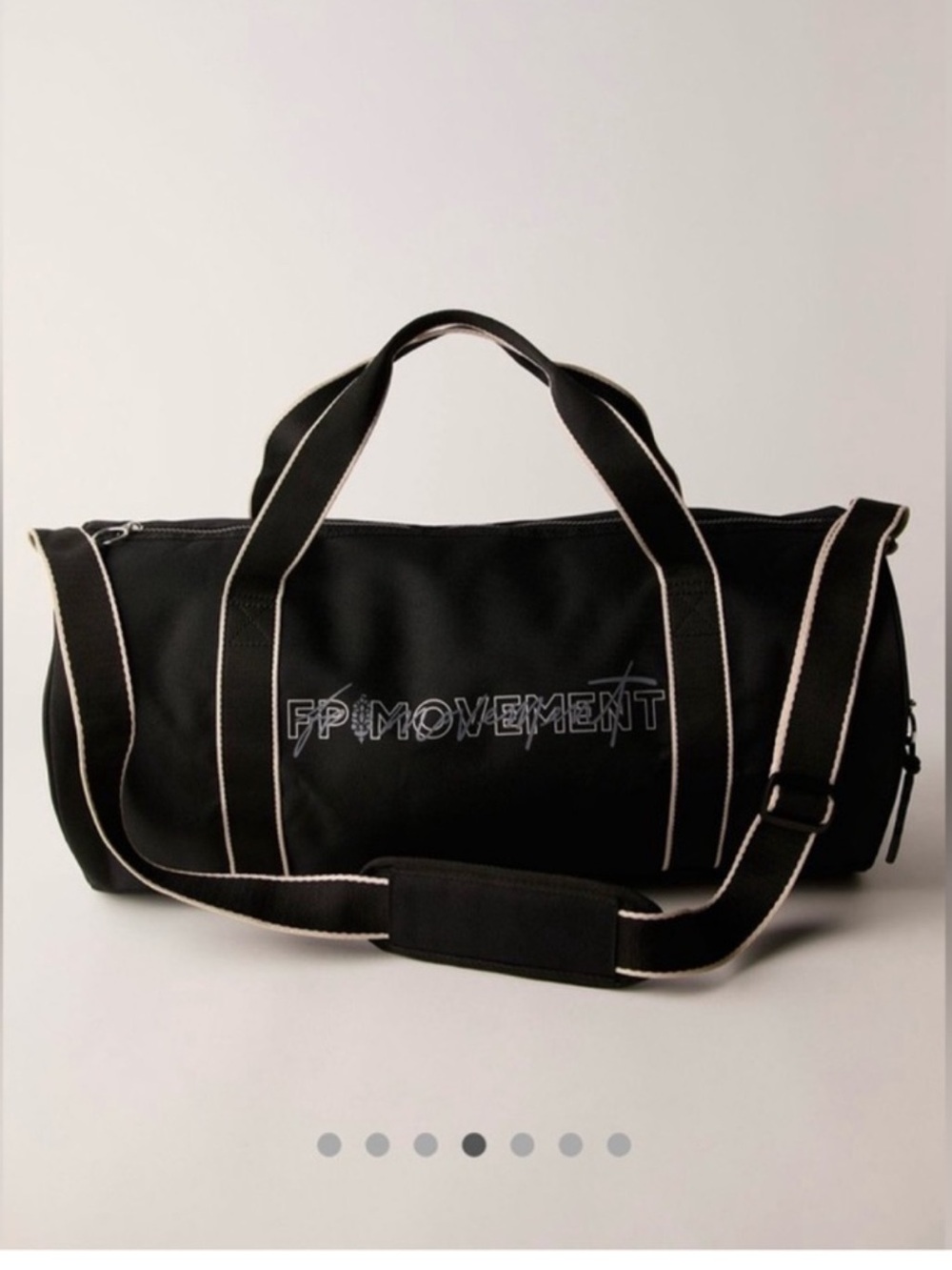 FP Movement Good Sport Duffle Bag Black & White Like New!🤍🖤